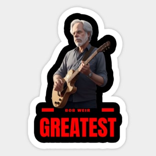 Greatest Bob Weir Sticker